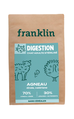 Franklin croquettes chat Agneau dinde