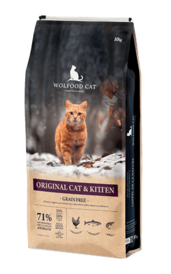 WOLFOOD Croquettes ORGINAL pour Chat