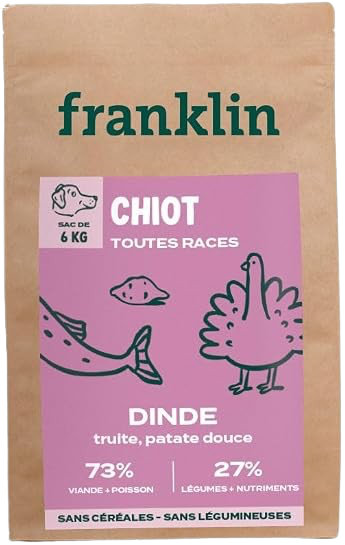 Franklin croquettes chiot
